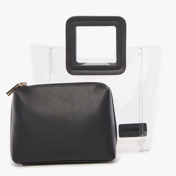 Staud Mini Shirley Bag in Black - Picture 3 of 8